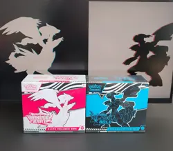 Pokemon Black Bolt and White Flare ETB Elite Trainer Box Set of 2 Sealed - Image 1