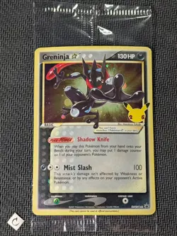 Greninja Gold Star SWSH144 - Sword & Shield Sealed Promo Pokemon TCG NM - Image 1