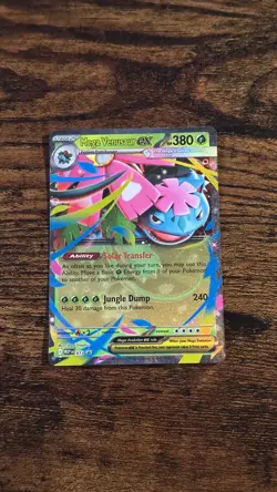 Pokemon Mega Evolutions 2025 Mega Venusaur EX #13 Black Star Promo English - Image 1