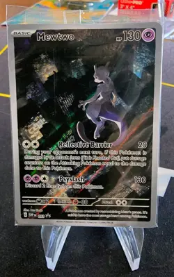 Mewtwo 052 : Scarlet & Violet Black Star Promo IR Holo sealed 151 Pokemon TCG - Image 1