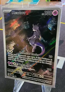 Mewtwo 052 : Scarlet & Violet Black Star Promo IR Holo sealed 151 Pokemon TCG - Image 2