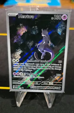Mewtwo 052 : Scarlet & Violet Black Star Promo IR Holo sealed 151 Pokemon TCG - Image 3