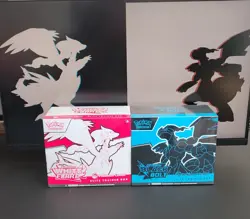 Pokemon Center Black Bolt and White Flare Elite Trainer Box ETB Bundle - Image 1