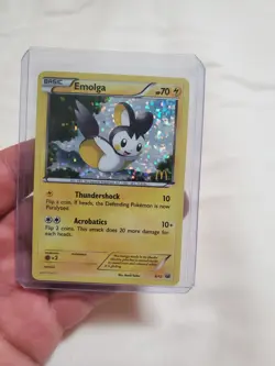 LP Emolga 6/12 Holo McDonalds Promo 2012 LP Pokemon TCG - Image 1
