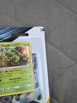Pokemon TCG: Sun & Moon Unbroken Bonds 3 Pack Blister Sceptile New Sealed - Image 3