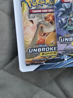 Pokemon TCG: Sun & Moon Unbroken Bonds 3 Pack Blister Sceptile New Sealed - Image 5
