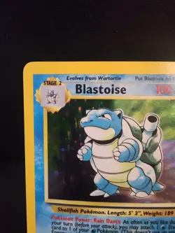 Pokemon TCG Blastoise Base Set 002/102 Holo Rare - LP Excellent Condition - Image 4