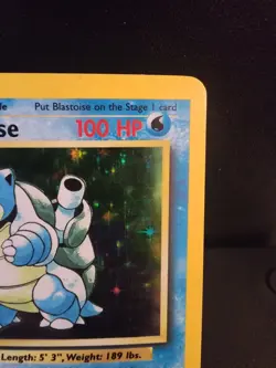 Pokemon TCG Blastoise Base Set 002/102 Holo Rare - LP Excellent Condition - Image 5