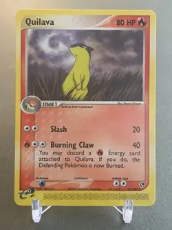 Pokemon Quilava 51/100 ex Sandstorm NM - Image 1