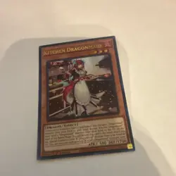Yu-Gi-Oh! Kitchen Dragonmaid Dragon Effect 1st Edition BLMM-EN058 - Image 2
