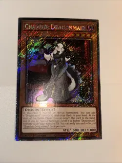Yugioh! Chamber Dragonmaid - RA04-EN032 - Platinum Secret Rare - 1st Edition Nea - Image 2