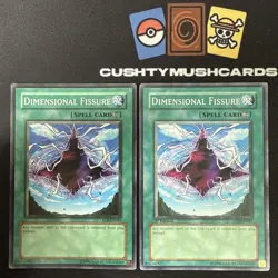 YUGIOH DIMENSIONAL FISSURE COMMON EOJ-EN047 MIXED EDITIONS X2 - Image 1