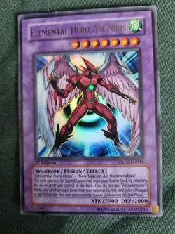 Elemental Hero Ari Neos - 1st Edition- Ultra Rare - Yu-Gi-Oh - LP - Free UK P&P - Image 1
