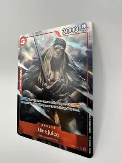 Lime Juice Alt Art Foil OP09-014 One Piece Card Game English NM+ - Image 2