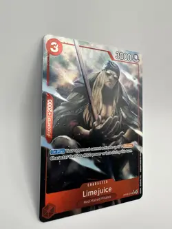 Lime Juice Alt Art Foil OP09-014 One Piece Card Game English NM+ - Image 3