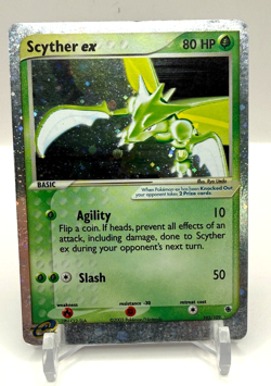 Scyther EX Holo Rare Ruby and Sapphire Card 102/109 Lightly Played - Image 1