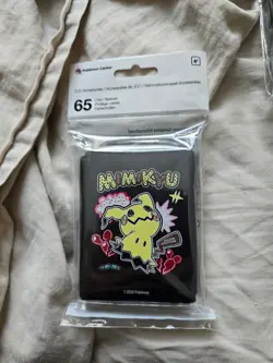 Pokemon Center TCG Card Sleeves -Mimikyu Scribbles 65 Sleeves Brand New - Image 1