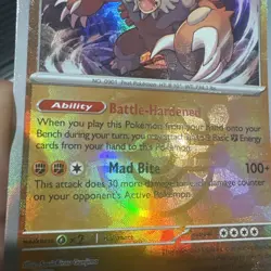 Pokemon TCG Bloodmoon Ursaluna Card 054/131 Masterball Prismatic Evolutions - Image 4