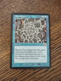 Time Spiral Magic Card Urza's Saga Reserved List MTG Magic The Gathering - Image 1