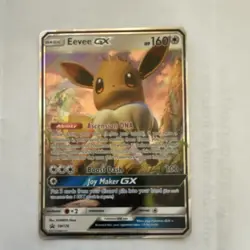 Pokemon Eevee GX Promo Holo TCG Card SM176 Sm Basic 160 HP English - Image 1