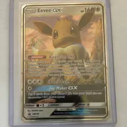Pokemon Eevee GX Promo Holo TCG Card SM176 Sm Basic 160 HP English - Image 3