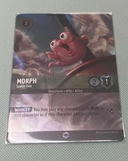 Disney Lorcana Enchanted Morph Into the Inklands Space Goo, Card 211/204 - Image 1