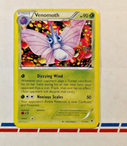 Venomoth 2/119 Rare Phantom Forces Pokemon Card 2014 - Image 1