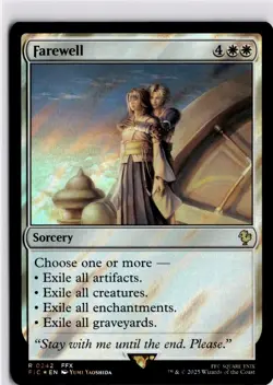 MTG FIC Surge Foil Farewell Commander: Final Fantasy R 242 NM Pack Fresh Card Sc - Image 1