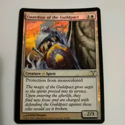 1x Guardian of the Guildpact FOIL Dissension MTG Magic the Gathering NEAR MINT - Image 5