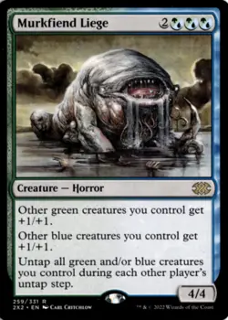 MTG 2X2 *Foil Murkfiend Liege 259 R NM Double Masters 2022 - Image 1