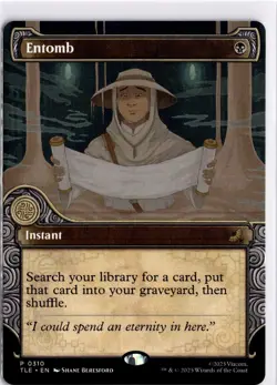 MTG TLE Non-Foil Entomb (Showcase) P 310 NM Avatar: The Last Airbender: Eternal- - Image 1