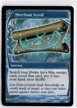 MTG Secret Lair Foil Merchant Scroll (Future Sight) 167 SLD C NM Scan MagicTheGa - Image 1