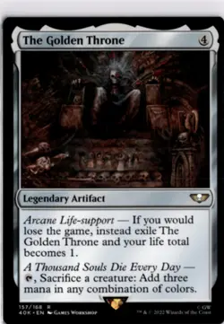 MTG 40K Non-Foil The Golden Throne Universes Beyond: Warhammer 40,000 R 157 NM F - Image 1