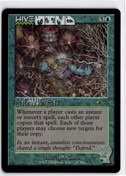 MTG Secret Lair BrainDead Foil Hive Mind (Rainbow Foil) 822 SLD R NM Scan MagicT - Image 1
