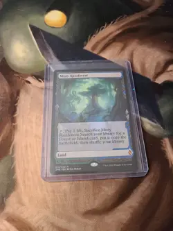 MTG Misty Rainforest Zendikar Rising Expedition Borderless Fetch Land - Image 3