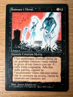 MAGIC - Animate Dead / ITA First Edition - MTG ITA FBB - Image 1