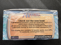 Vintage MTG Urza's Destiny booster box sealed English - Image 5