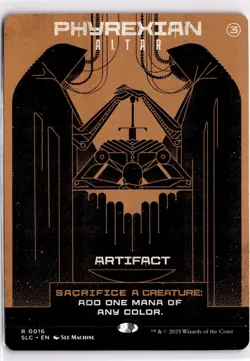 MTG Secret Lair Non-Foil Phyrexian Altar 16 SLC R NM Encyclopedia - Image 1