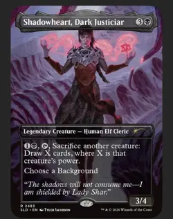 Shadowheart, Dark Justiciar Secret Lair Drop Foil - Image 1