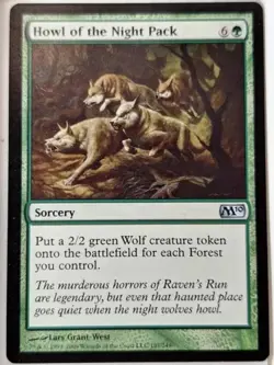 MTG Howl of the Night Pack Magic Core Set 2010 178/249 Uncommon BULK DISCOUNT! - Image 1