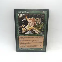 Quirion Elves Mirage Magic the Gathering MTG - Image 1