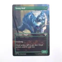 Young Wolf 319 - MTG - Innistrad Remastered - NM Borderless - Image 1
