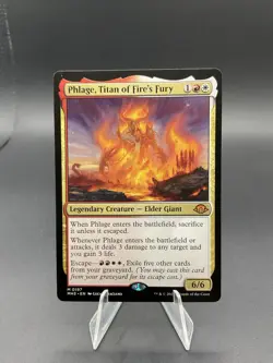 Phlage, Titan of Fire's Fury Modern Horizons 3 Regular MTG 0197 - Image 1