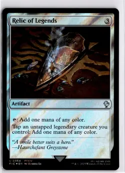 MTG FIC Surge Foil Relic of Legends Commander: Final Fantasy U 354 NM Pack Fresh - Image 1