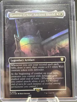 Rammas Echor, Ancient Shield Foil (Borderless) Lord of the Rings MTG - Image 2