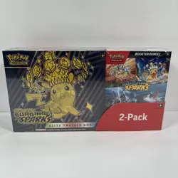 Pokemon TCG Surging Sparks Elite Trainer Box & Booster Bundle 2-Pack - Image 2