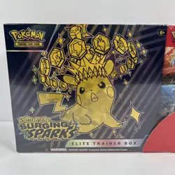 Pokemon TCG Surging Sparks Elite Trainer Box & Booster Bundle 2-Pack - Image 4