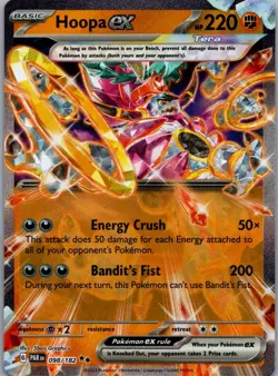 Hoopa ex 098/182 Double Rare Paradox Rift Pokemon Near Mint - Image 1