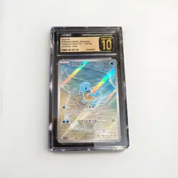 Pokemon TCG Squirtle Art Rare Holo 170/165 Sv2a: Card 151 Japanese - Image 1