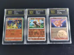 Pokemon TCG Chinese Charizard Charmeleon Charmander pyxis gold 10 - Image 1